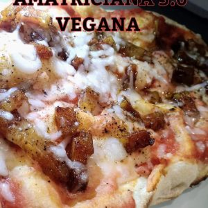 Vegan Pizza Amatriciana