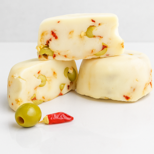 CACIORINO OLIVE E PEPERONCINO